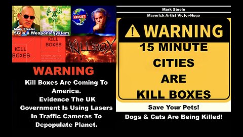 WARNING Kill Boxes Coming To USA UK Uses Lasers In Traffic Cams To Depopulate Mark Steele VictorHugo