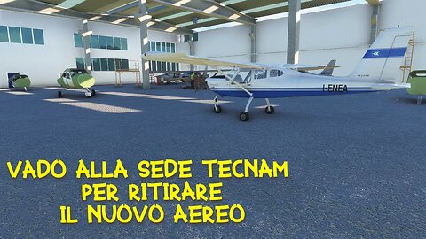 Vado alla TECNAM di Capua per Ritirare il Nuovo Aereo