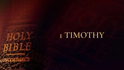 1 Timothy | Chapter 2:8-15