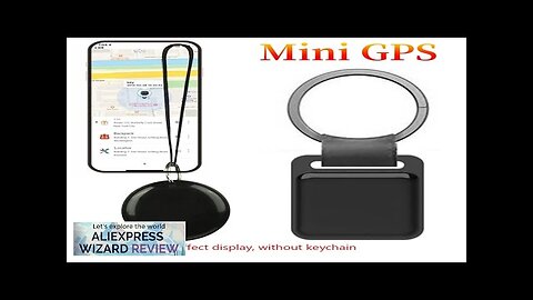 Wireless Mini GPS Tracker Anti-lost Alarm Key Bag Wallet Finder APP GPS Review