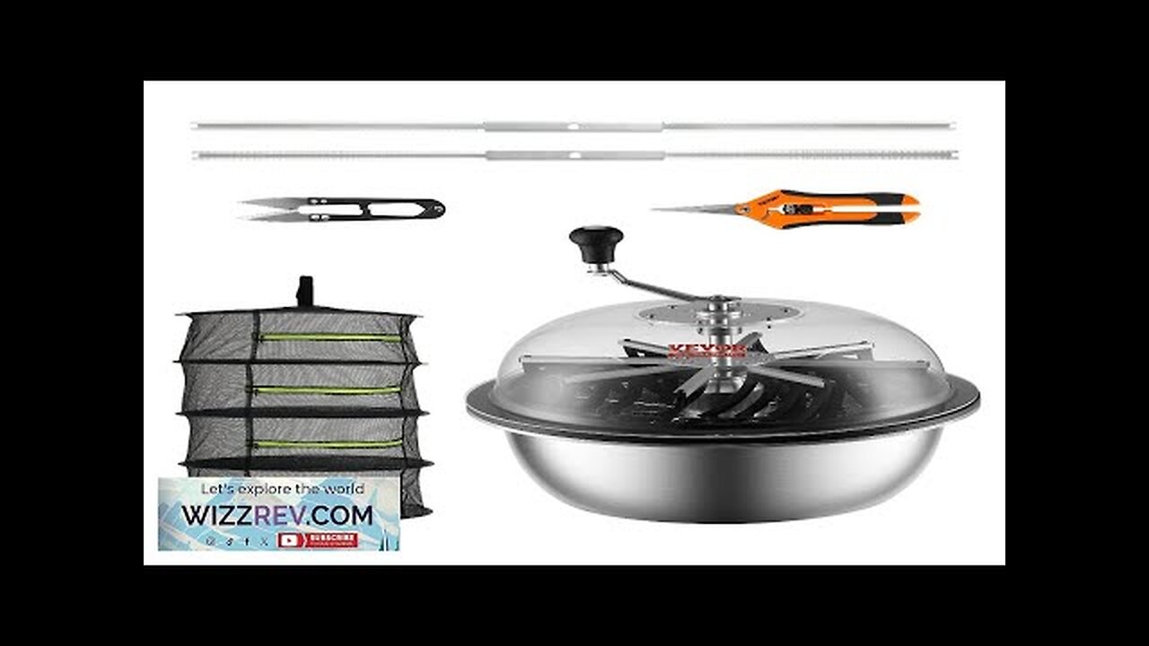 VEVOR Leaf Bowl Trimmer 19'' Trimmer Bowl Manual Bud Trimmer with Stainless-Steel Review