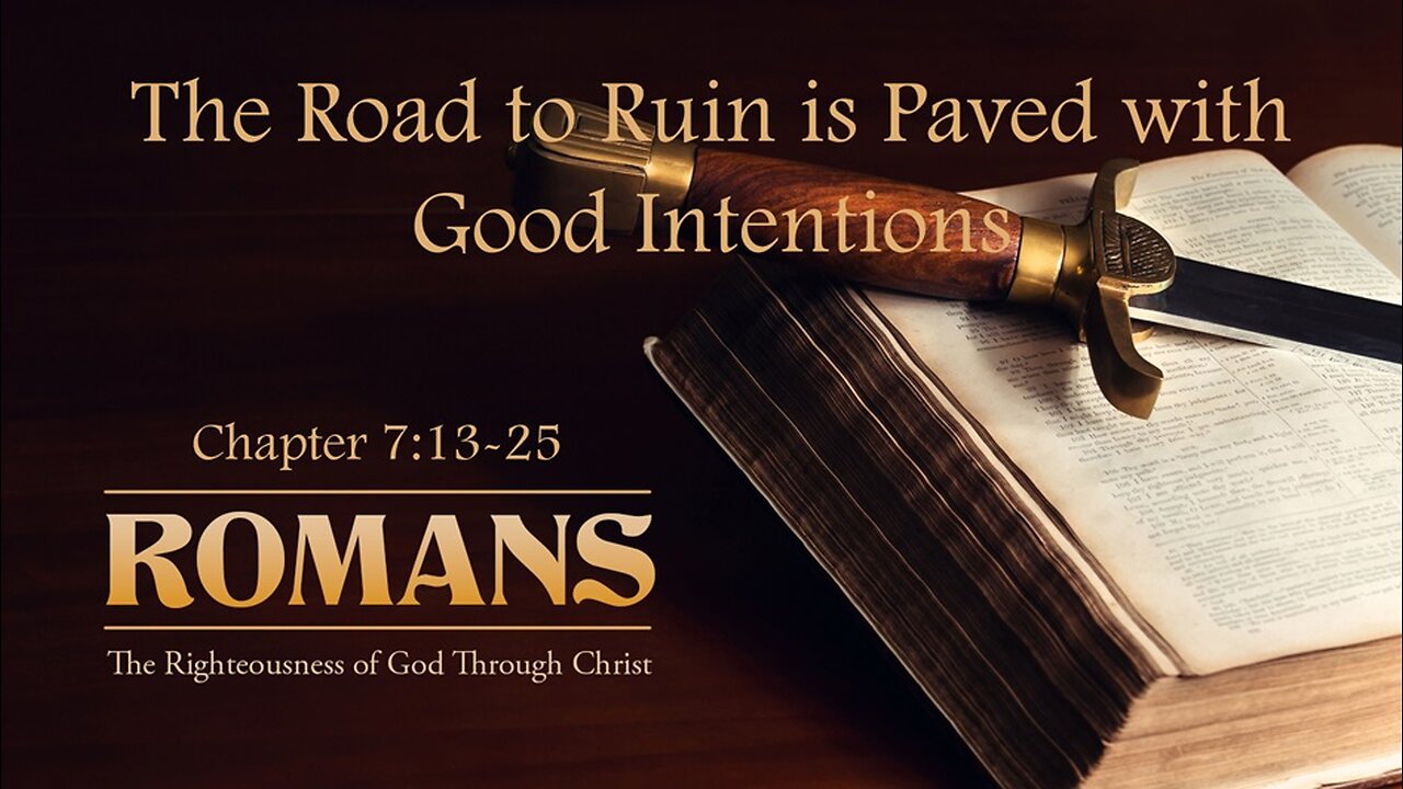 The Road To Ruin Is Paved With Good Intentions