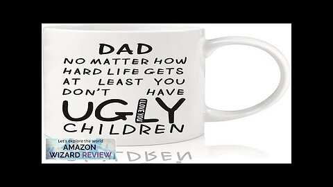 Fathers Day Dad Gifts from Daughter Son Wife11oz Funny Coffee Mug Gifts Review