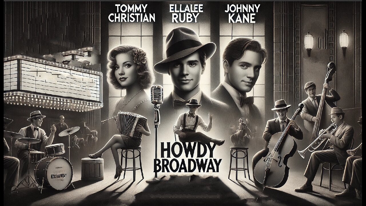 HOWDY BROADWAY (1929) Tommy Christian, Ellalee Ruby & Johnny Kanet | Musical | B&W | Vintage Movie