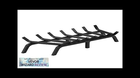 VEVOR Fireplace Log Grate 30 inch Heavy Duty Fireplace Grate with 6 Review