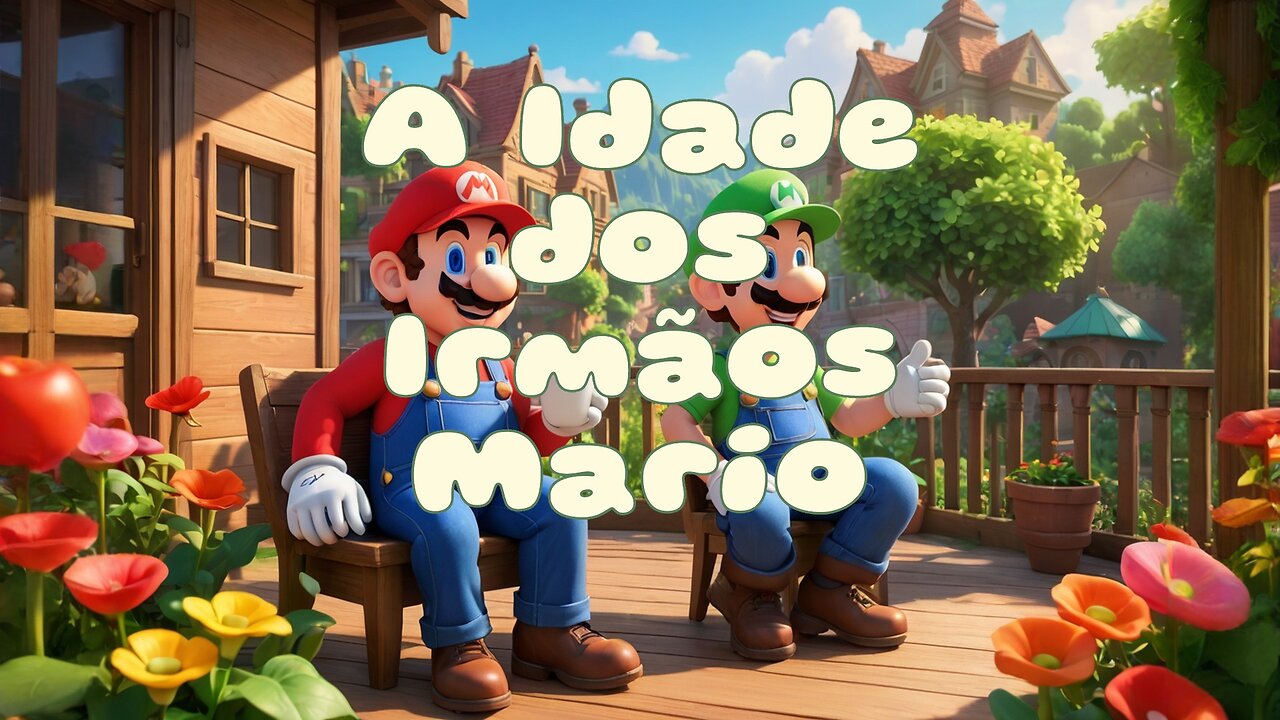 A Idade dos Irmãos Mario!