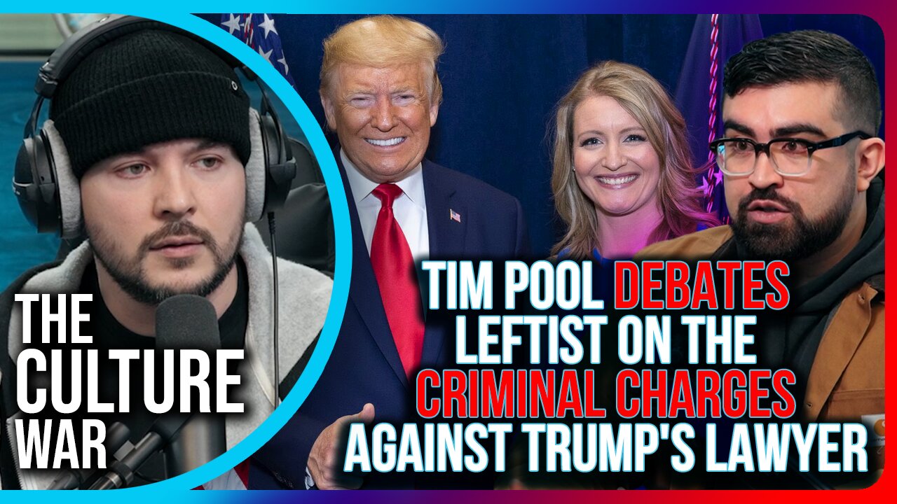Tim Pool DEBATES Leftist On The Criminal Charges Against Trump's Lawyer