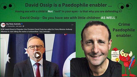 David Ossip - Do you have sex with little children AS WELL?