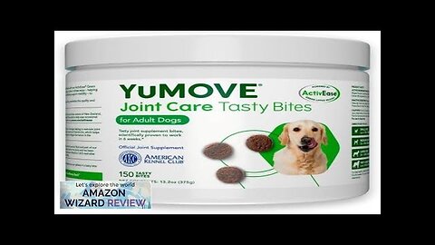 Dog Joint Supplement Hip and Joint Supplement for Dogs with Glucosamine Hyaluronic Review