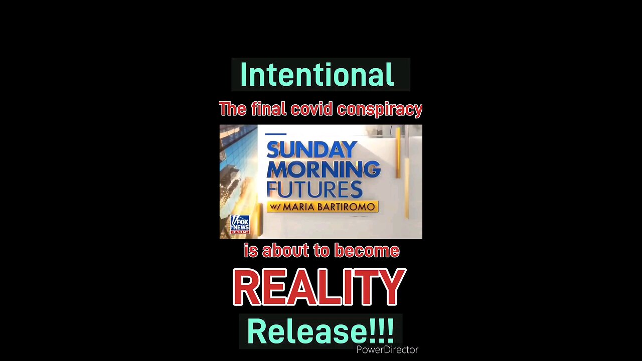 Covid 19 was Intentionally Released