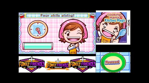 Cooking Mama 4 Kitchen Magic 3DS Pancakes