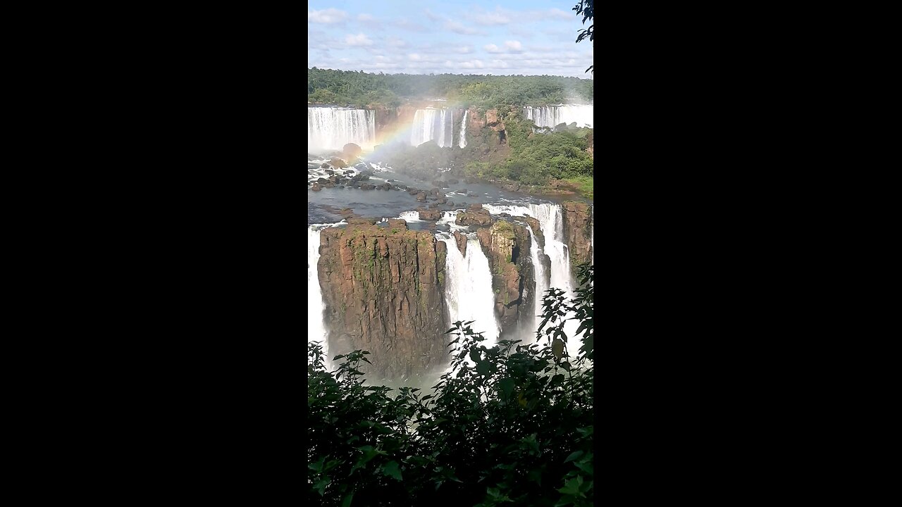 Cataratas do Iguaçu, no estado do Paraná, Brasil