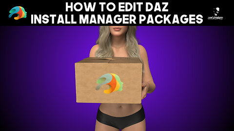 Tutorial: Editing Daz Install Manager Packages