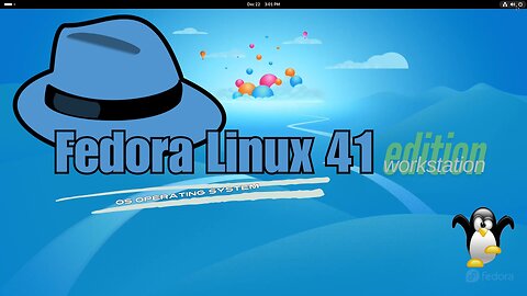 OS - Fedora 41 Workstation