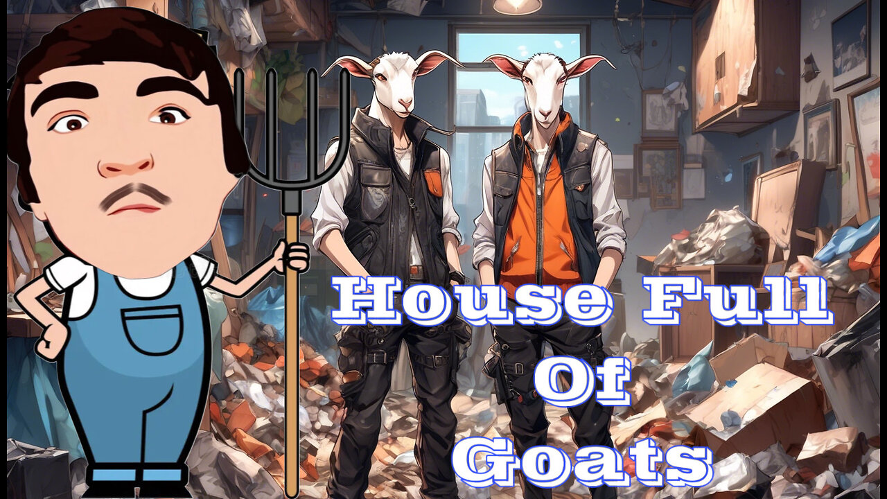 1-14-2025 Two dummys and a house full of goats.