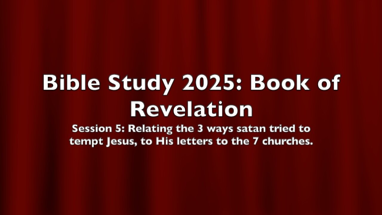 Session 5, the Book of Revelation