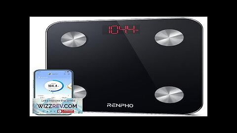 RENPHO Smart Scale for Body Weight Digital Weighing Scales with Body Fat Review