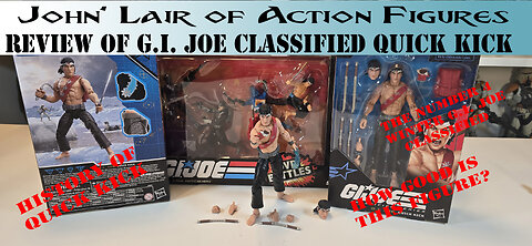 Review of G.I. Joe Classified Quick Kick number 116