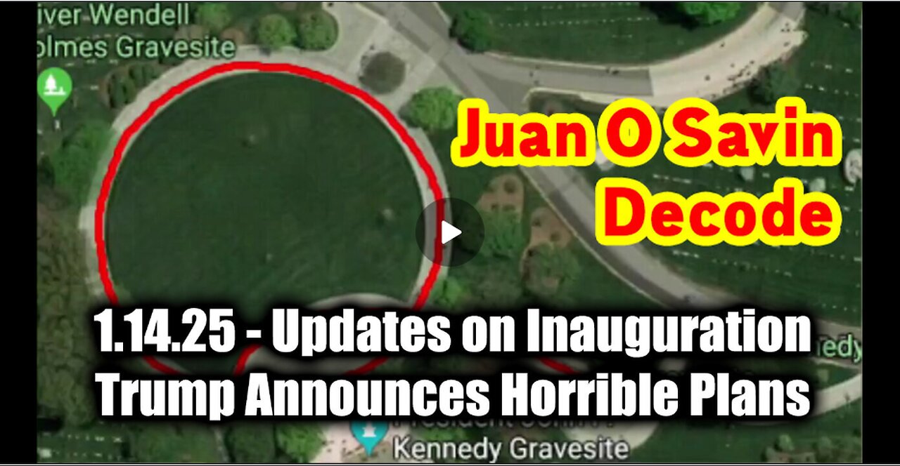 Juan O Savin Updates on Inauguration Jan 14 - Trump Announces Horrible Plans