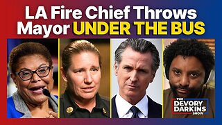 Gavin Newsom PANICS as LA Fire Chief throws Mayor UNDER THE BUS