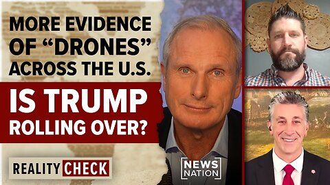 NJ Mayor on President Trump's Drone Response "We're Not Accepting This Anymore". | NewsNation's "Reality Check" with Ross Coulthart