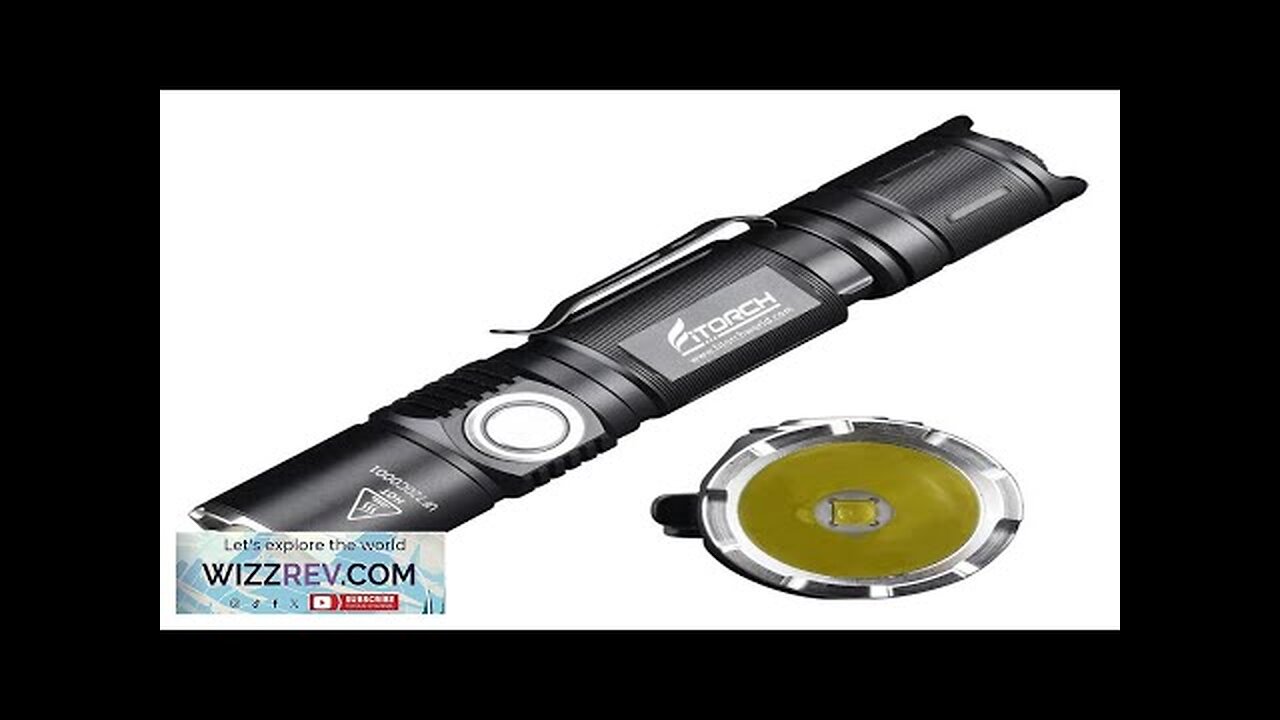 Fitorch P20C 1500 Lumens 245 Meter Throw Type-C Rechargeable Power by 18650 Review