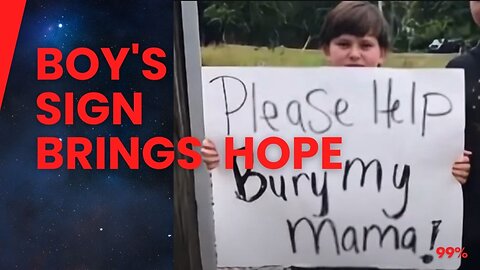 11-YEAR-OLD'S HEARTBREAKING SIGN! Strangers' Incredible Response!