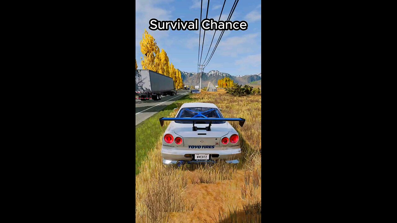 Survival chance of different vechile