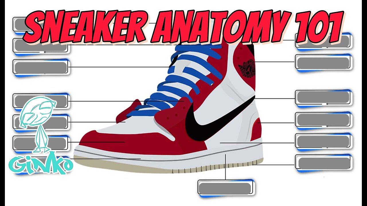 Sneaker Anatomy 101 - Parts of a Sneaker