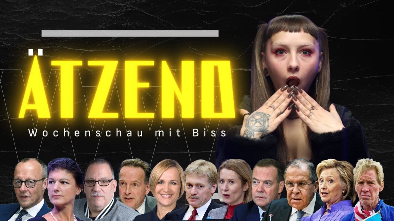Ätzend #8 - Der Wochenrückblick mit Biss: ARD-Blamage, Hillarys Wahn & tödliche Nächstenliebe