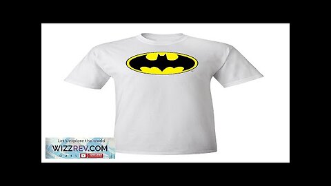 Batman: T-Shirt: Retro Logo (White) Review