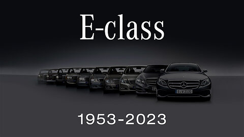 Evolution of Mercedes-Benz E-Class (from 1953 to 2023)