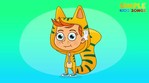 Head Shoulders Knees and Toes | Exercise Song for Children | Simple Kids Songs