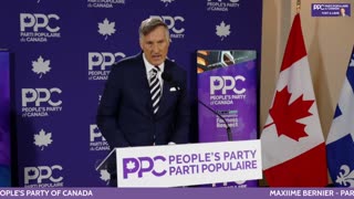 Maxime Bernier promet de défendre l’économie de la Beauce et du Canada à l’ère Trump