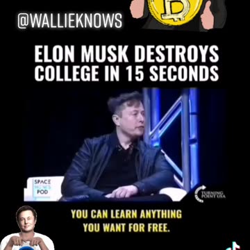 Elon musk destroys college in minutes
