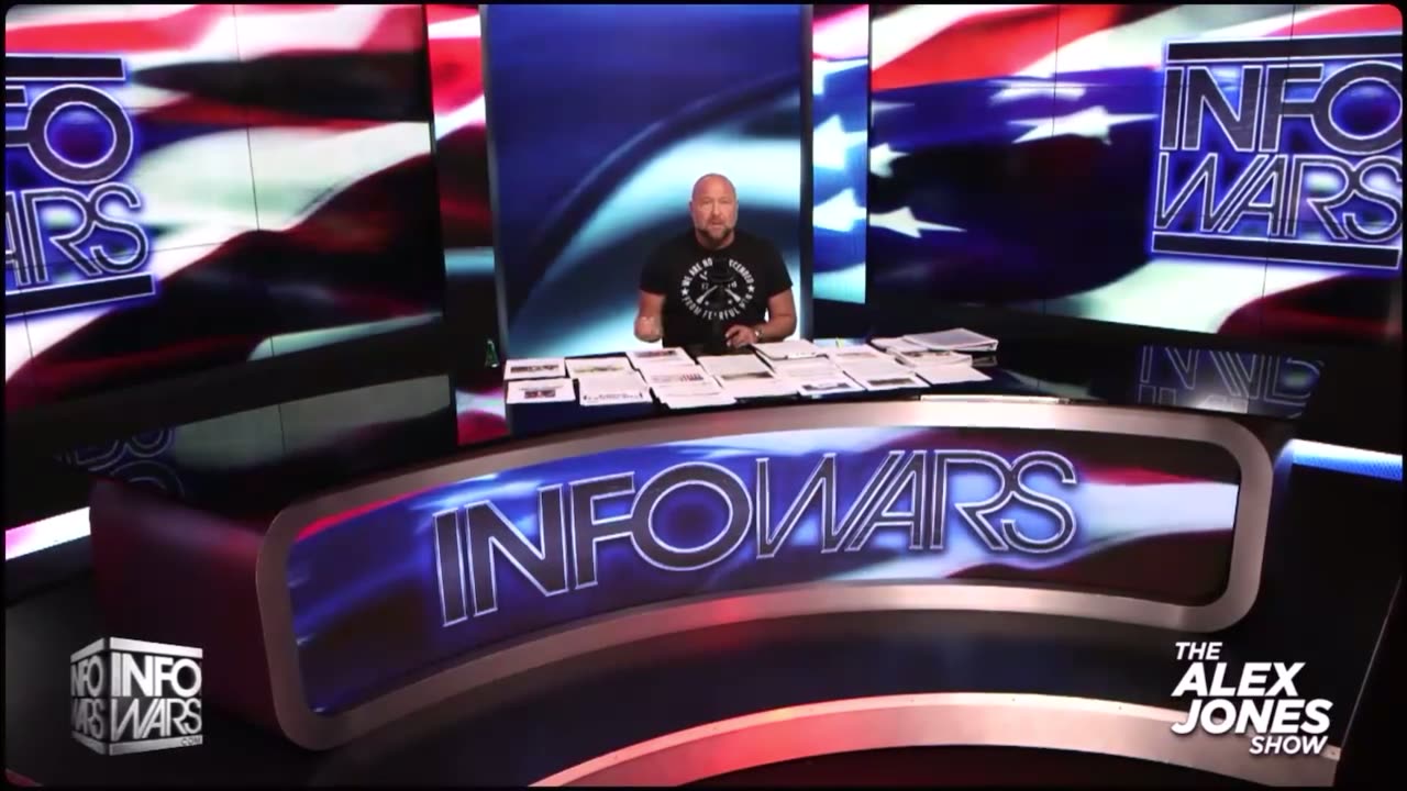 Alex Jones talks about the trans agenda to sterilize kids