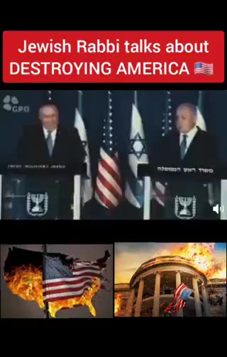 Jewish Rabbi talks about DESTROYING AMERICA 🇺🇸