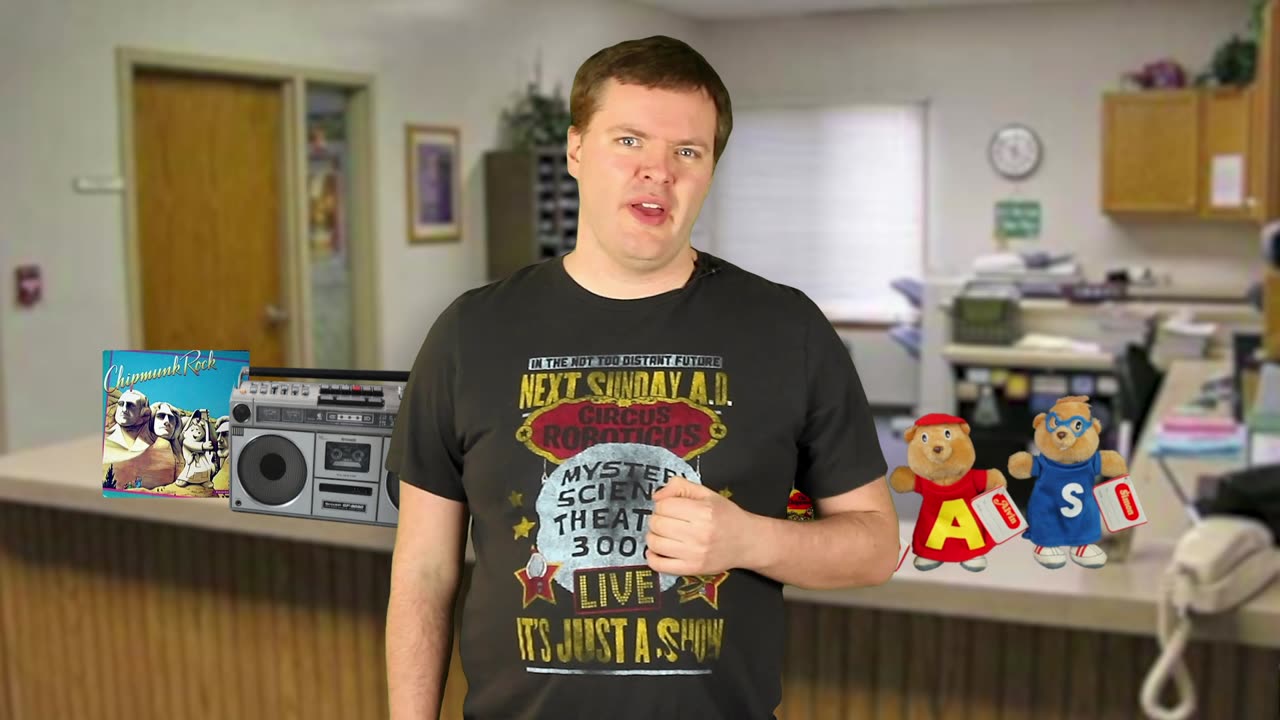 Chipmunks Go Wild! Hilarious Riff on School Takeover Special