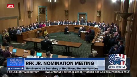 RFK JR. Senate Finance Nomination goes thru Committee