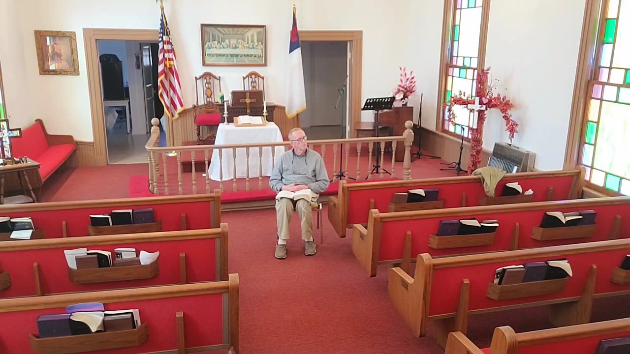 Vernon Chapel Bible Study (Acts Ch.5-9 From Saul To Paul) led by Woody Sadler 1/29/2025