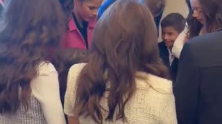 Sean Duffy leading his family in praying the Hail Mary before his confirmation hearing