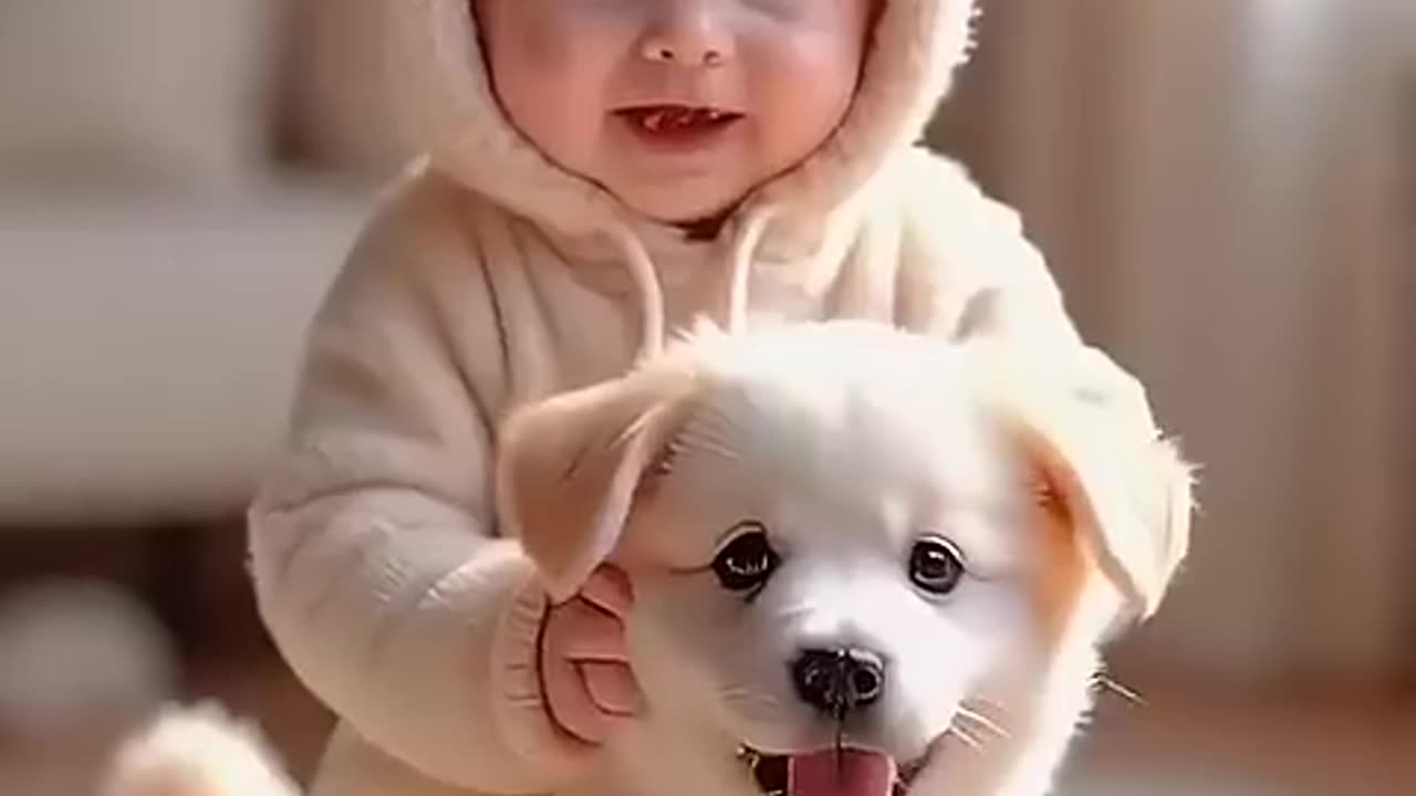 Cute baby animal sound