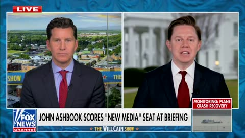 ‘Ruthless Podcast’ Co-Host John Ashbrook praises the ‘New Media’ seat in the WH