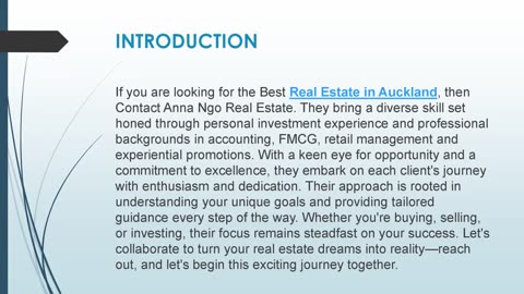 Best Real Estate in Auckland