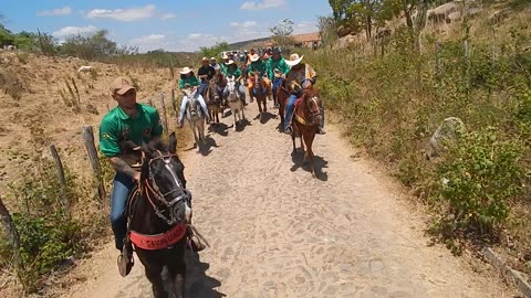 cavaleiros no caminho