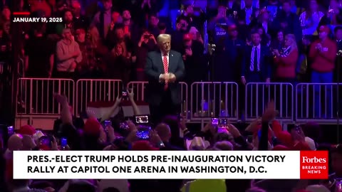 Making it known: Town Individuals Perform 'YMCA' In front of an audience With Trump