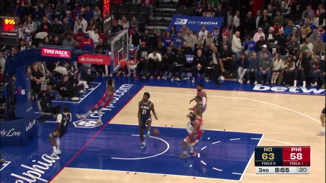 Oubre Jr. with the HIGH-FLYING JAM! 😤😤 A true showstopper!