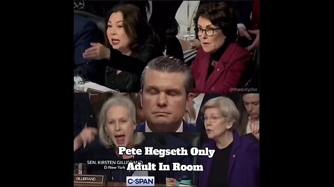 Pete Hegseth Only Adult In Room