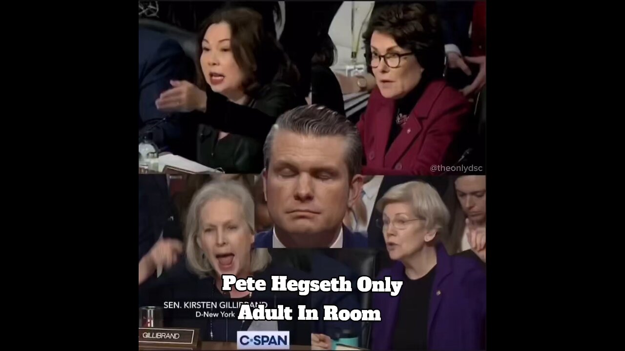 Pete Hegseth Only Adult In Room