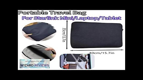 For Starlink Mini Storage Bag Fabric Protective Case Anti-scratch Drop-proof Pouch Bag Review